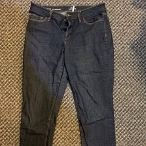 skinny fit crop jeans